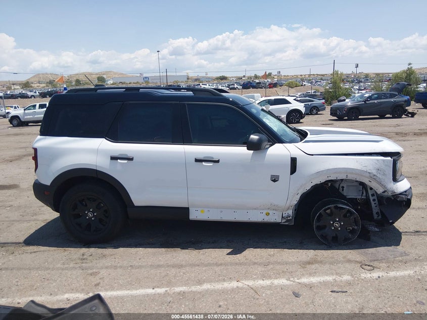 2025 Ford Bronco Sport Big Bend VIN: 3FMCR9BN1SRF29472 Lot: 45561438