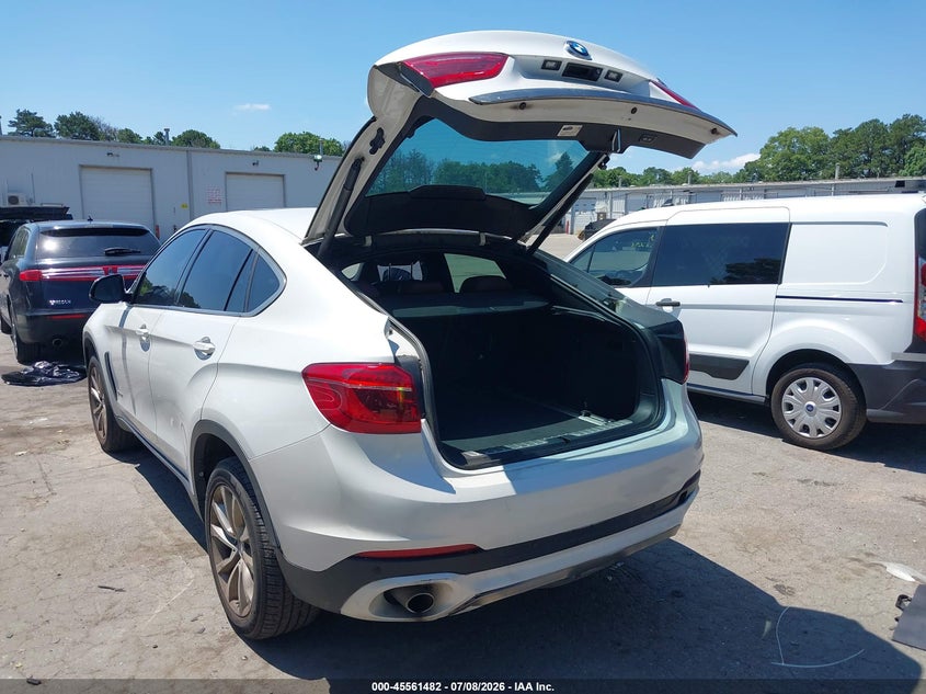 Vin: 5uxku2c36h0u29622, lot: 46059811, bmw x6 xdrive35i 20173