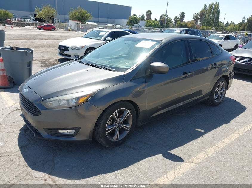Vin: 1fadp3f21jl288088, lot: 46059822, ford focus se 20182