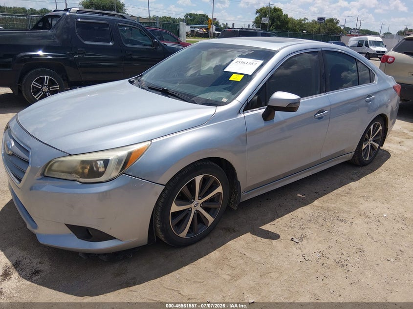 Vin: 4s3bnbl67f3030710, lot: 46059886, subaru legacy 2.5i limited 20152