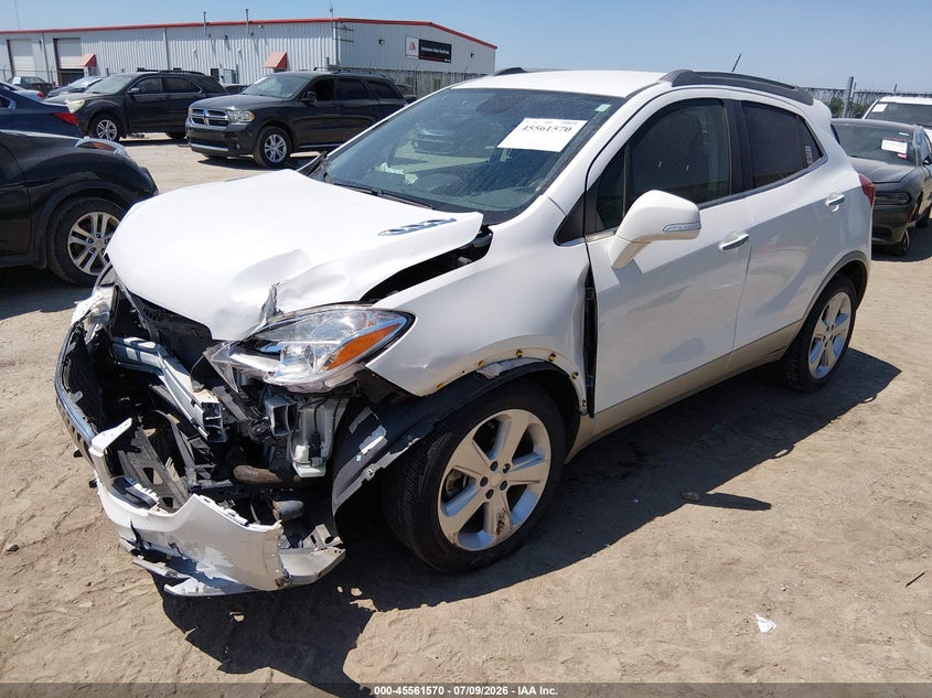 Vin: kl4cjcsb7fb182152, lot: 46059899, buick encore leather 20152