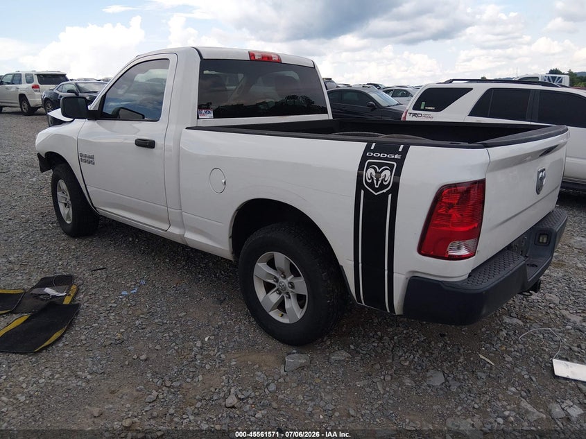 Vin: 3c6jr6ag2eg262766, lot: 46059900, ram 1500 tradesman 20143
