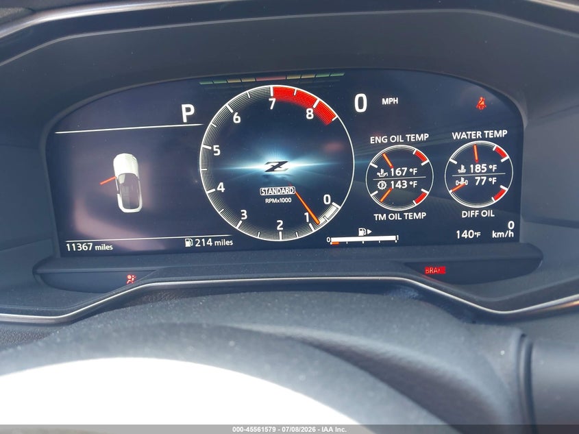 2024 Nissan Z Performance Auto VIN: JN1BZ4BH2RM365846 Lot: 45561579