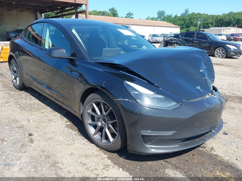 Vin: 5yj3e1eb2mf983155, lot: 46059940, tesla model 3 long range dual motor all-wheel drive 2021 img_1