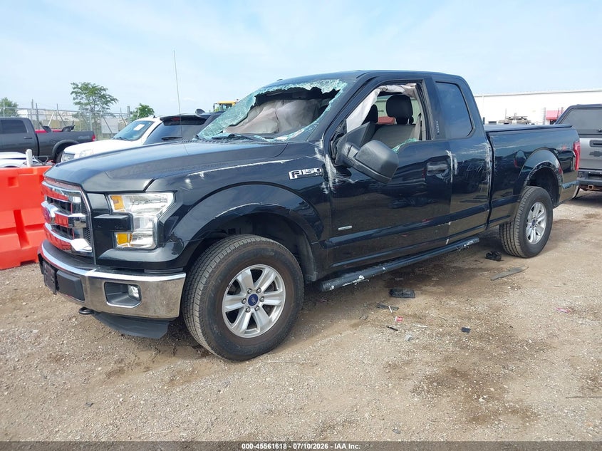 2015 Ford F-150, Left & Right Side, IAAI, VIN 1FTEX1EP7FFC34087 — photo 2