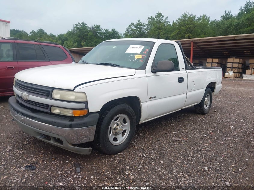 2001 Chevrolet Silverado, Обычный износ, IAAI, VIN 1GCEC14W81Z275310 — фото 2