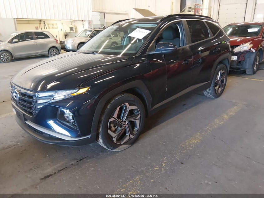 2022 Hyundai Tucson, Right Front, IAAI, VIN KM8JFCA10NU024760 — photo 2