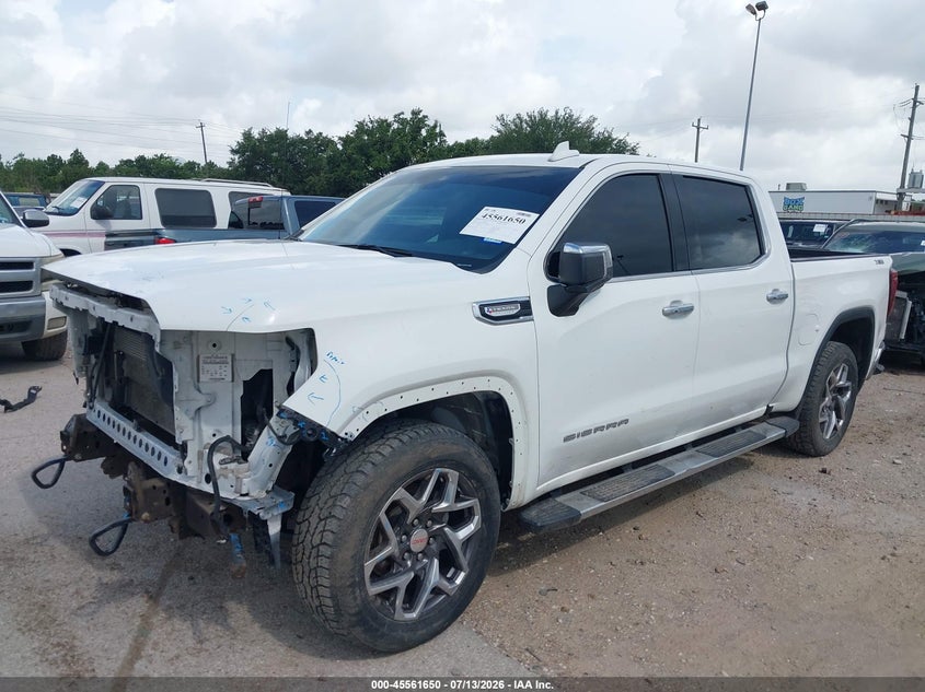 2023 GMC Sierra, Front End, IAAI, VIN 3GTUUDED4PG241896 — photo 2