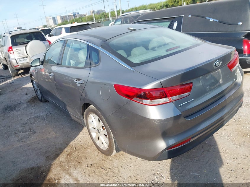 Vin: 5xxgu4l36gg111676, lot: 46059986, kia optima ex 20163