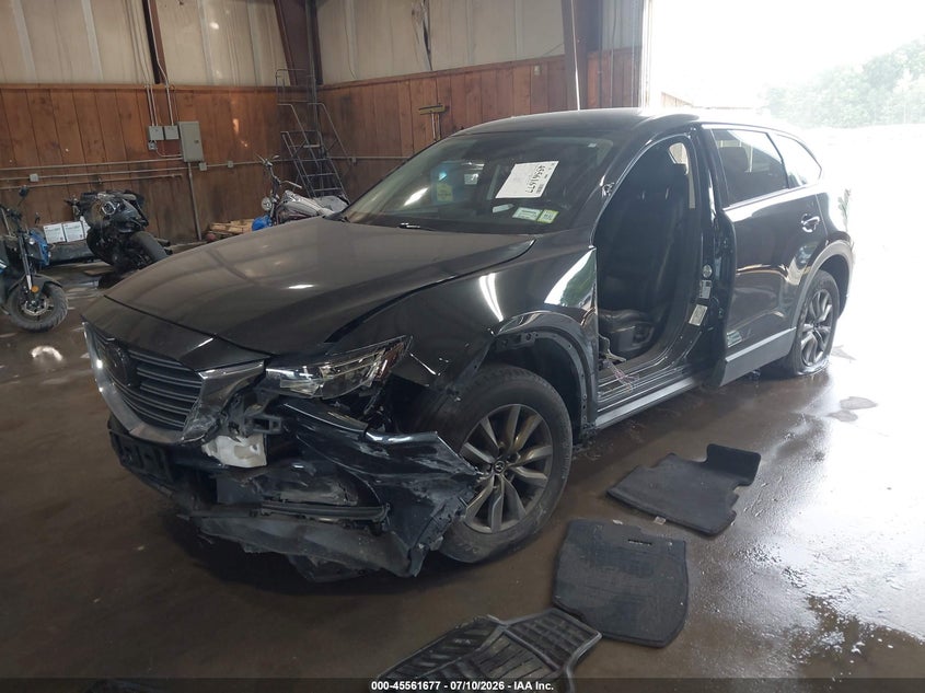 2021 Mazda CX-9, Left Side, IAAI, VIN JM3TCBCY2M0509179 — photo 2