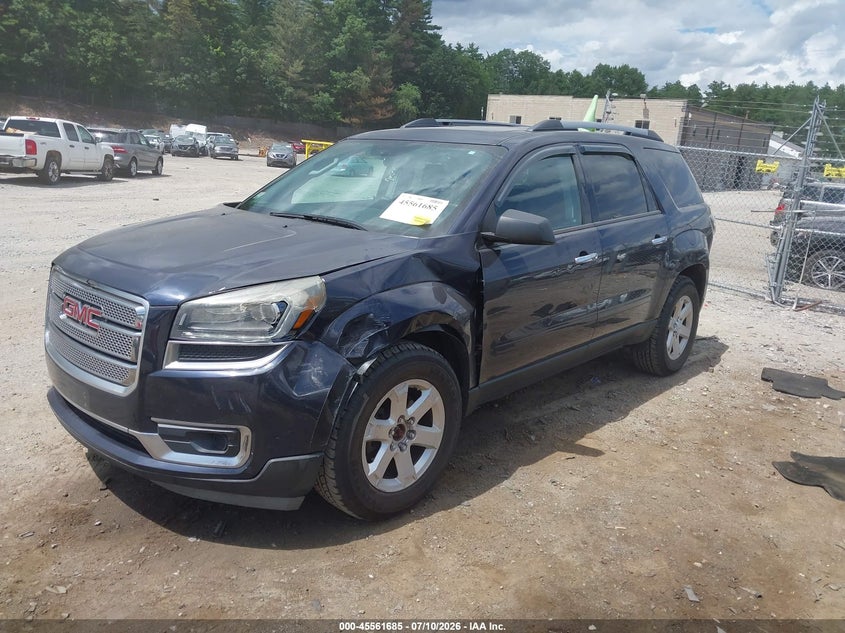 Vin: 1gkkvpkd4fj185650, lot: 46060014, gmc acadia sle-2 20152