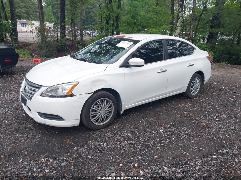 2015 Nissan Sentra Sv 3N1AB7AP5FY343018 photo 1