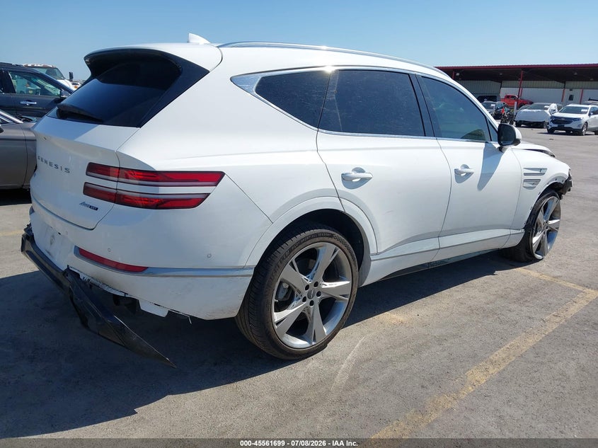 Vin: kmuhcesc4ru198034, lot: 46060028, genesis gv80 3.5t awd 20244