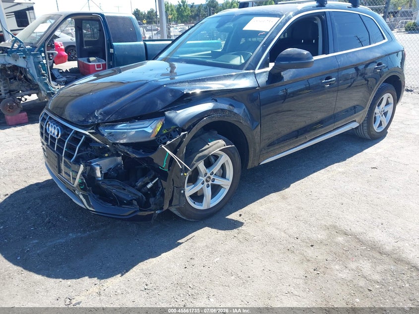 Vin: wa1aaafy4m2009843, lot: 46060064, audi q5 premium 45 tfsi quattro s tronic 20212