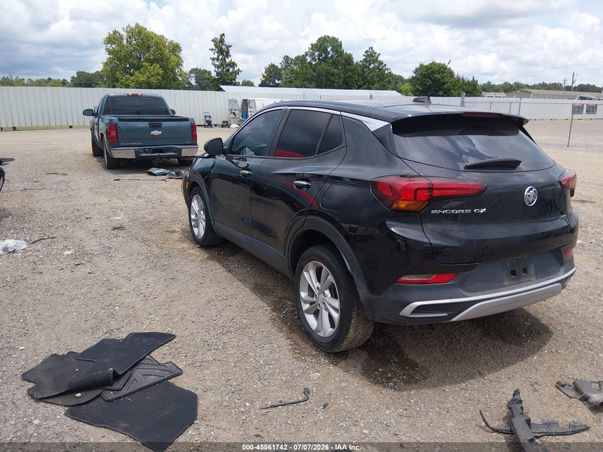 Vin: kl4mmbs27lb111860, lot: 46060071, buick encore gx fwd preferred 20203