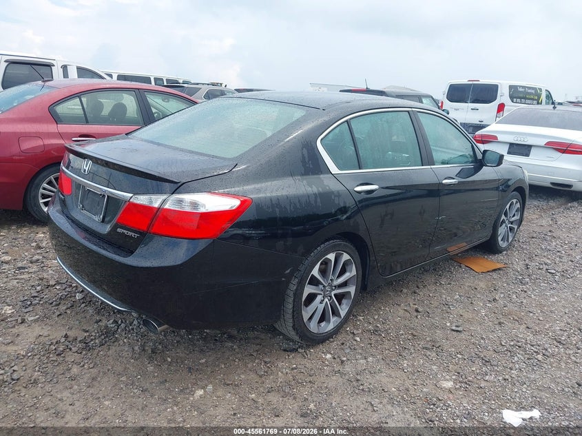 2014 HONDA ACCORD auction photo 4