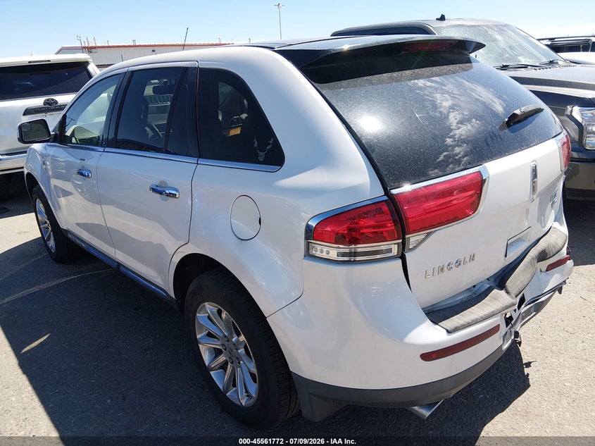 Vin: 2lmdj8jk0bbj12313, lot: 46060101, lincoln mkx 20113