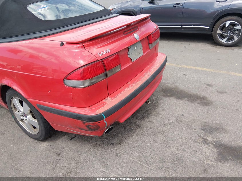 2002 Saab 9-3 Se VIN: YS3DF75KX27013229 Lot: 45561791