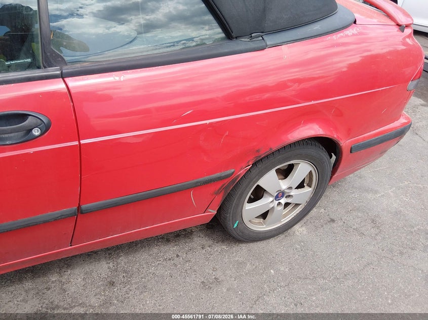 2002 Saab 9-3 Se VIN: YS3DF75KX27013229 Lot: 45561791