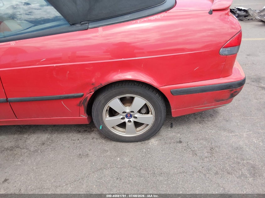 2002 Saab 9-3 Se VIN: YS3DF75KX27013229 Lot: 45561791