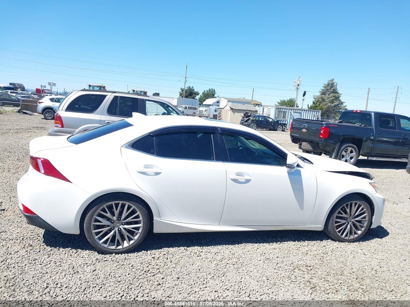 LEXUS IS 250 2014 VIN JTHBF1D22E5021031