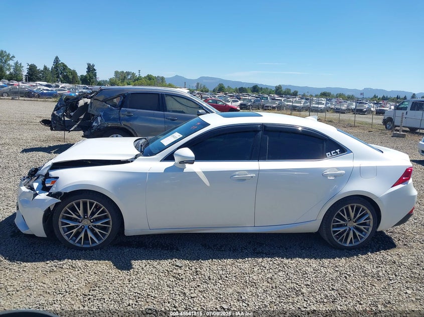 LEXUS IS 250 2014 VIN JTHBF1D22E5021031