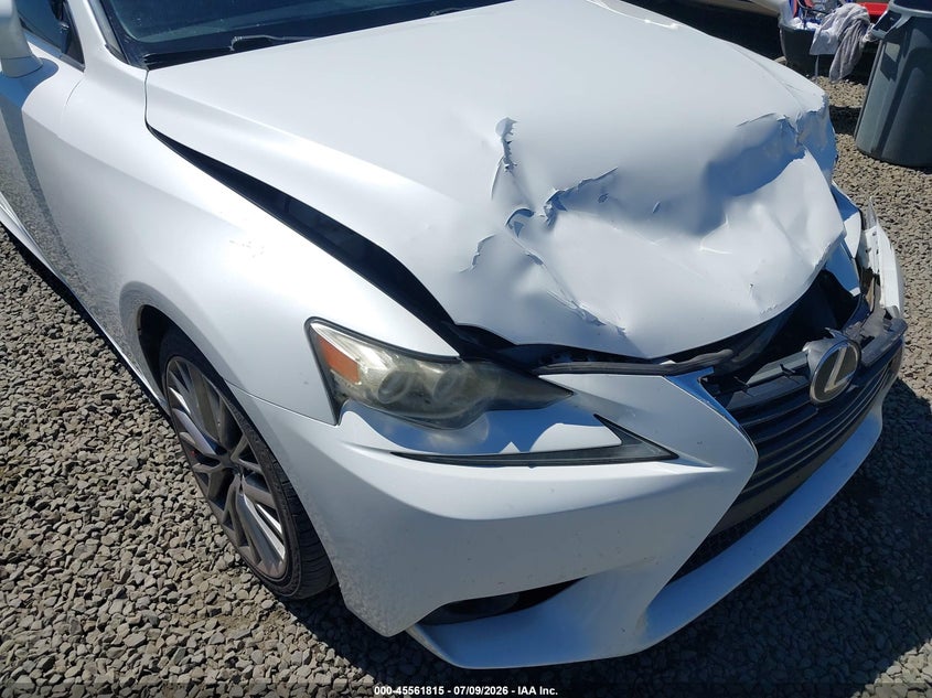 LEXUS IS 250 2014 VIN JTHBF1D22E5021031