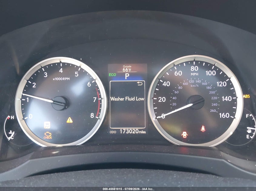 LEXUS IS 250 2014 VIN JTHBF1D22E5021031