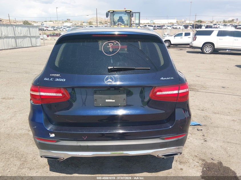 2018 Mercedes-Benz Glc 300 4Matic VIN: WDC0G4KB7JV046988 Lot: 45561819