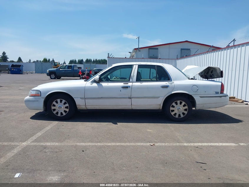 2003 Mercury Grand Marquis Ls VIN: 2MEFM75W63X702073 Lot: 45561823