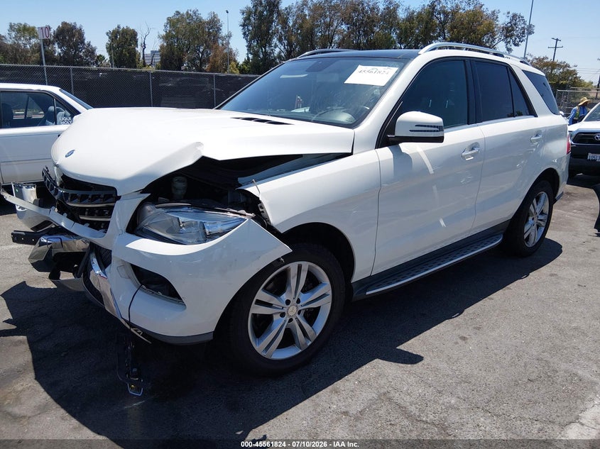 4JGDA5JB1DA250323 2013 Mercedes-Benz Ml 350 photo 1