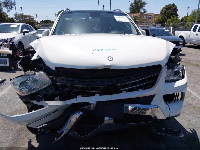 2013 Mercedes-Benz Ml 350 VIN: 4JGDA5JB1DA250323 Lot: 45561824