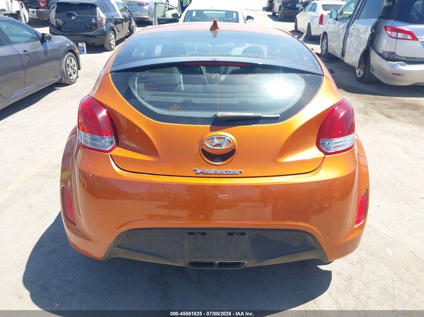 2012 Hyundai Veloster Base W/Black VIN: KMHTC6AD1CU029010 Lot: 45561825