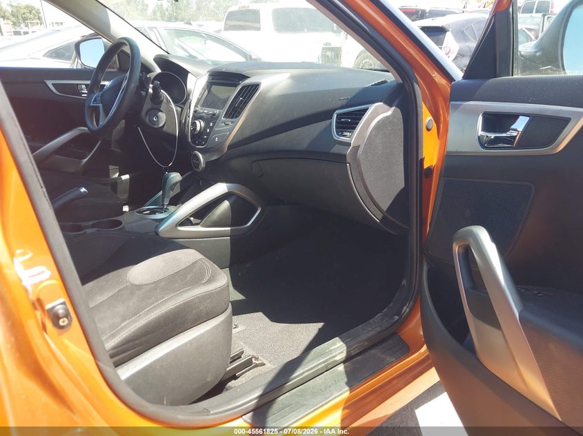 2012 Hyundai Veloster Base W/Black VIN: KMHTC6AD1CU029010 Lot: 45561825