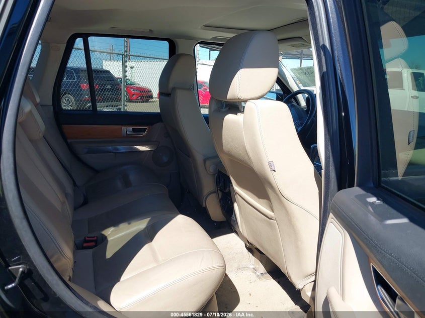 2010 LAND ROVER RANGE ROVER SPORT auction photo 8
