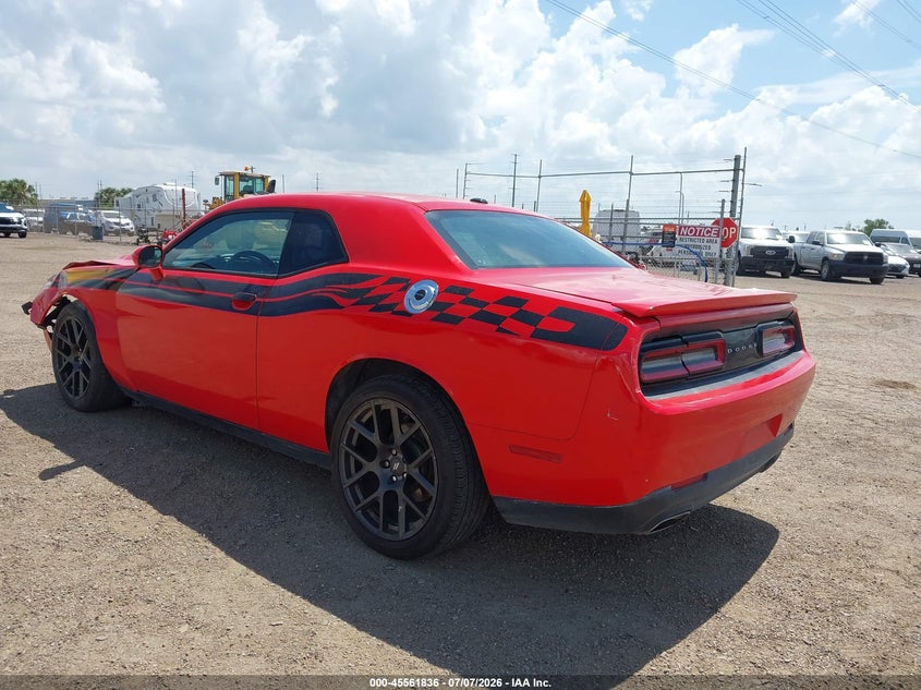 Vin: 2c3cdzag0gh125107, lot: 46060165, dodge challenger sxt 20163