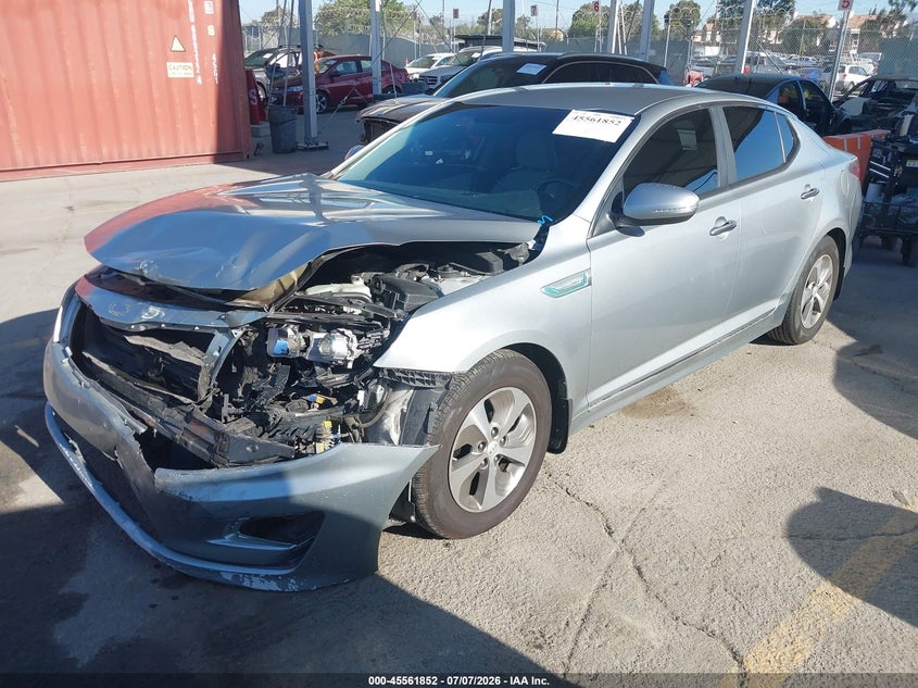 KNAGM4AD5E5065655 2014 KIA OPTIMA HYBRID LX photo 1