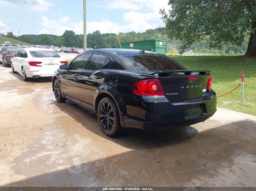 2014 DODGE AVENGER auction photo 3