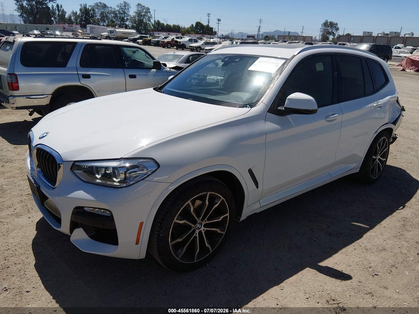 2019 BMW X3 auction photo 2