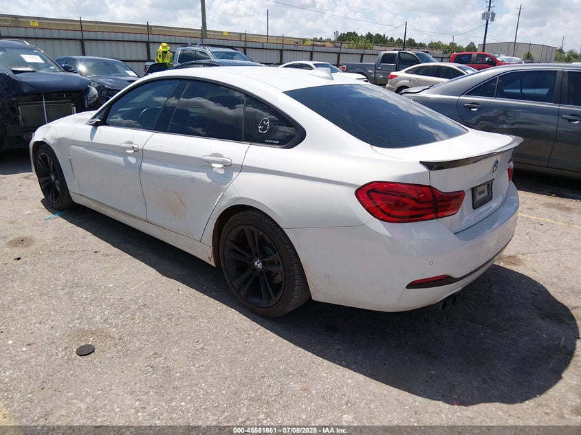 Vin: wba4j1c59jbm10679, lot: 46060190, bmw 430i gran coupe 20183
