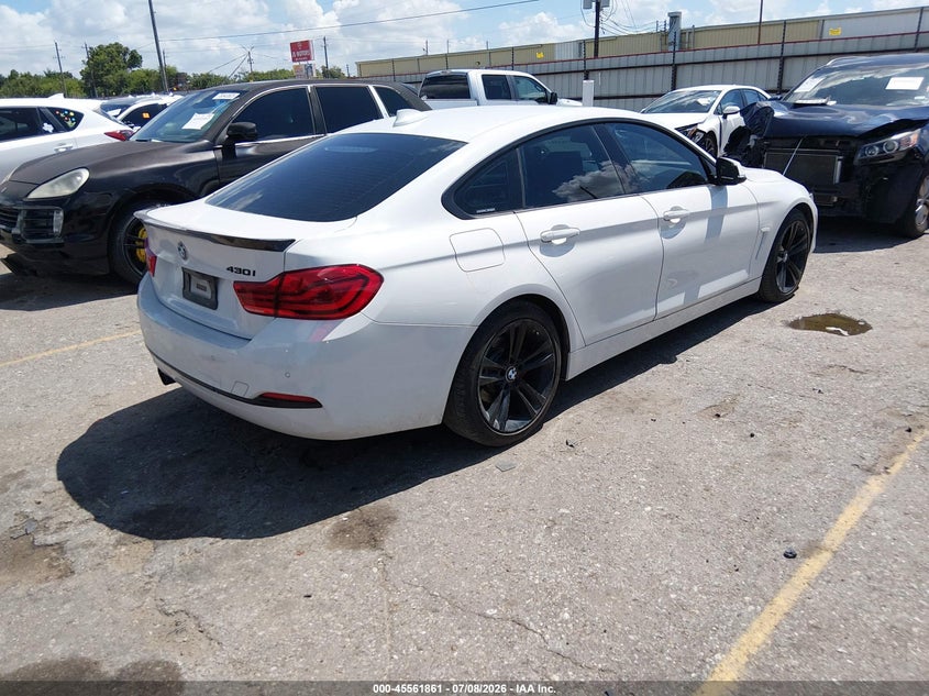 Vin: wba4j1c59jbm10679, lot: 46060190, bmw 430i gran coupe 20184