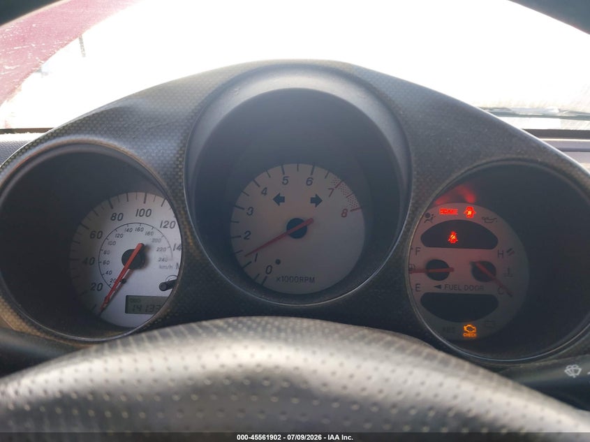 2001 Toyota Mr2 Spyder VIN: JTDFR320810027186 Lot: 45561902