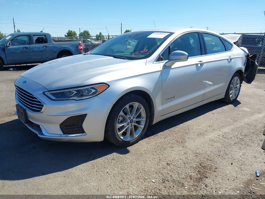 2019 FORD FUSION HYBRID auction photo 2