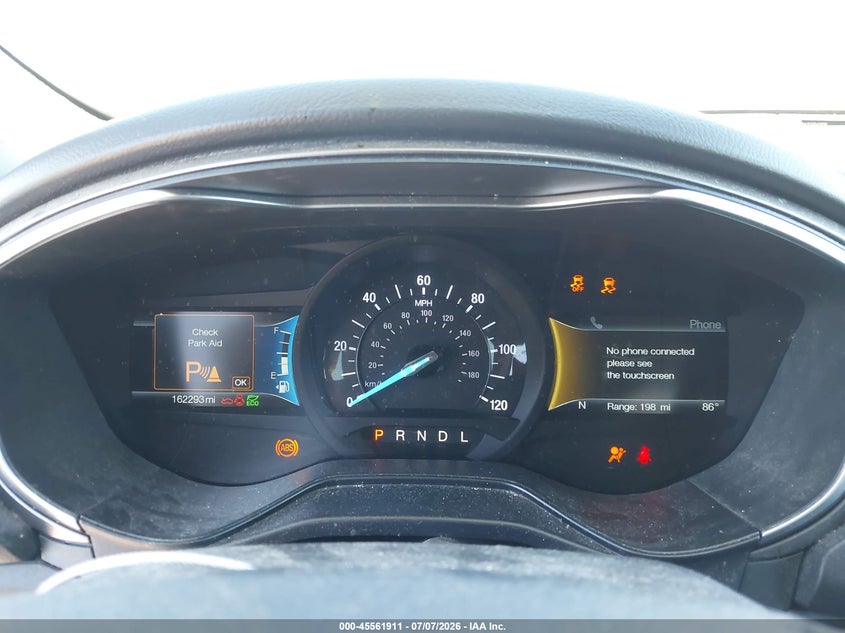2019 FORD FUSION HYBRID auction photo 7
