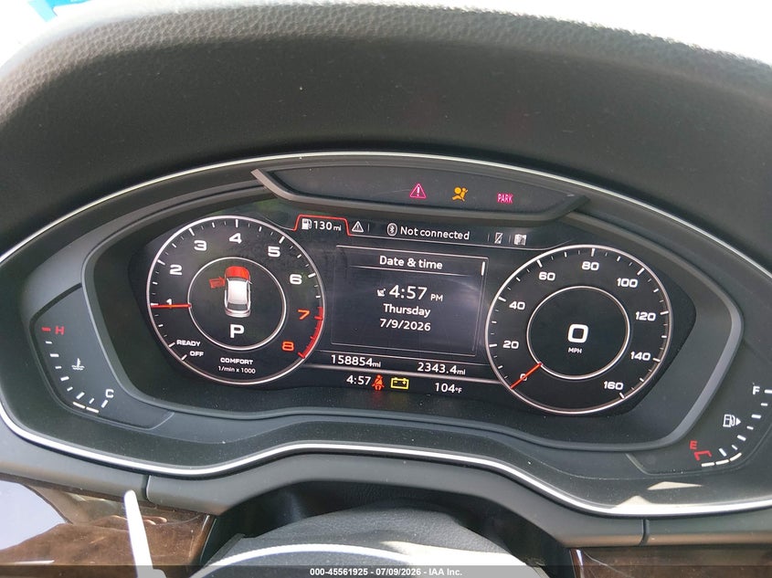2019 Audi Q5 45 Premium VIN: WA1BNAFY3K2069005 Lot: 45561925