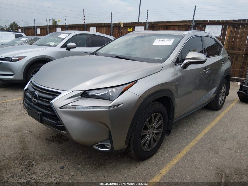 Vin: jtjbarbz3h2107336, lot: 46060298, lexus nx 200t 20172