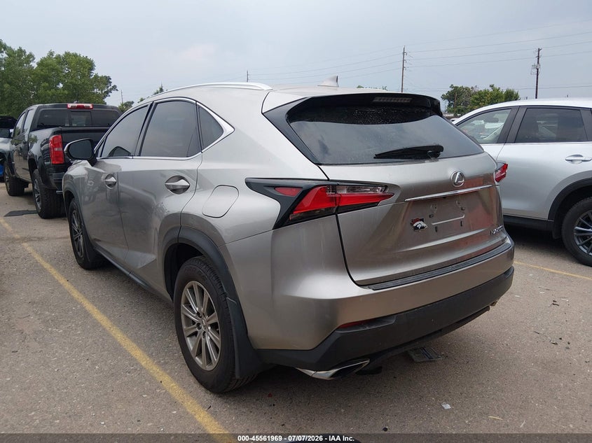 2017 LEXUS NX 200T auction photo 3