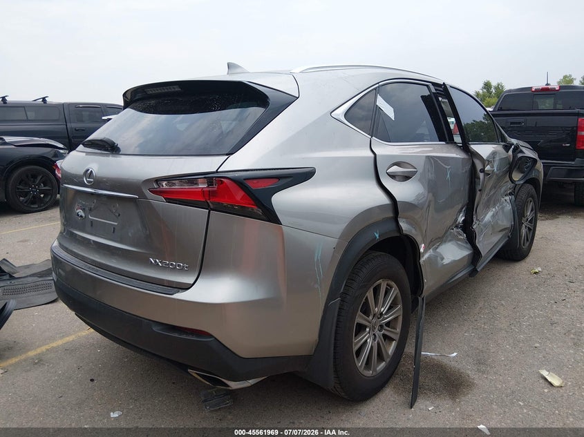 2017 LEXUS NX 200T auction photo 4