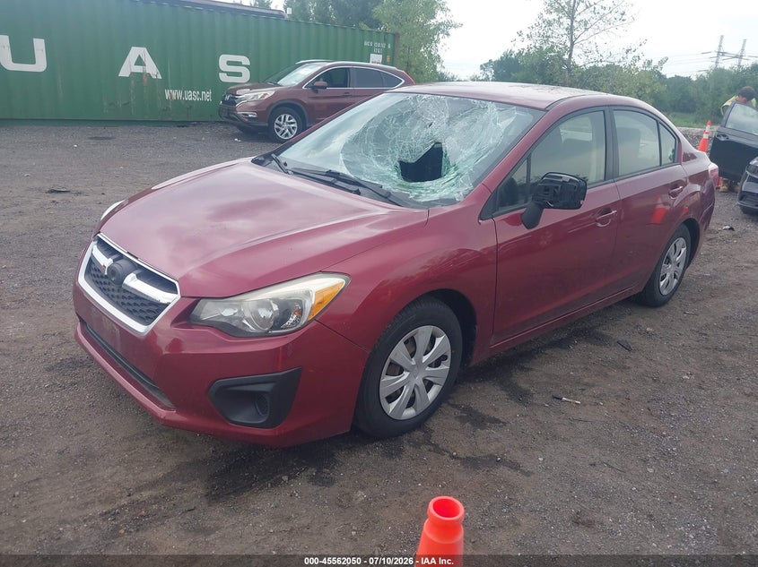 Vin: jf1gjaa68dh027660, lot: 46060379, subaru impreza 2.0i 20132