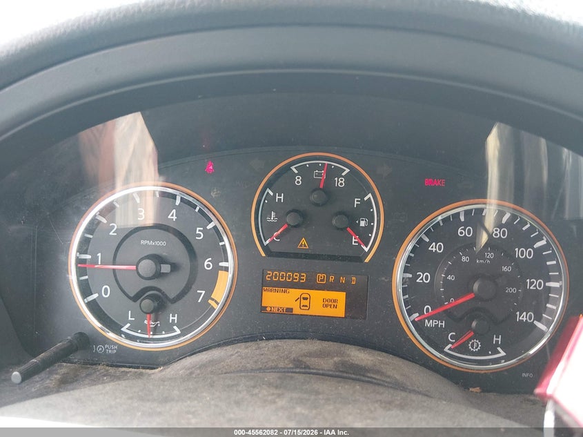 2008 NISSAN ARMADA auction photo 7